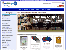 Tablet Screenshot of bankbags.co